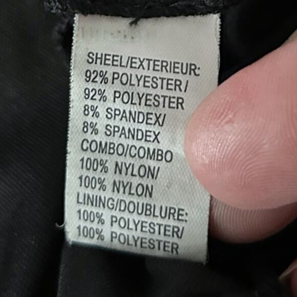 Mark + James by Badgley Mischka Sequin Trim Mini Dress Womens M Black Knot Front - Picture 5 of 6